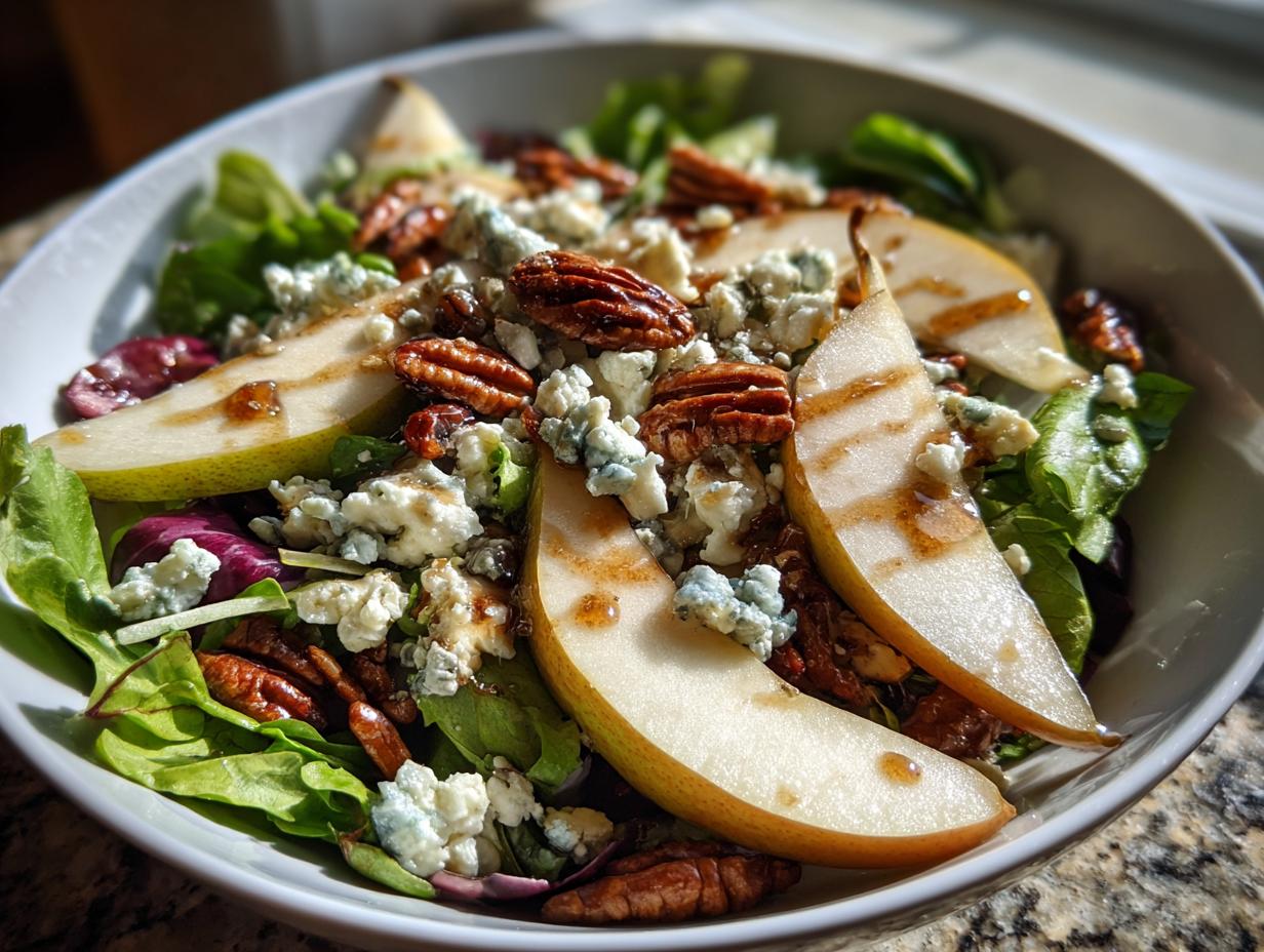 Crafting the Perfect Pear Salad: Sweet, Crunchy, Tangy